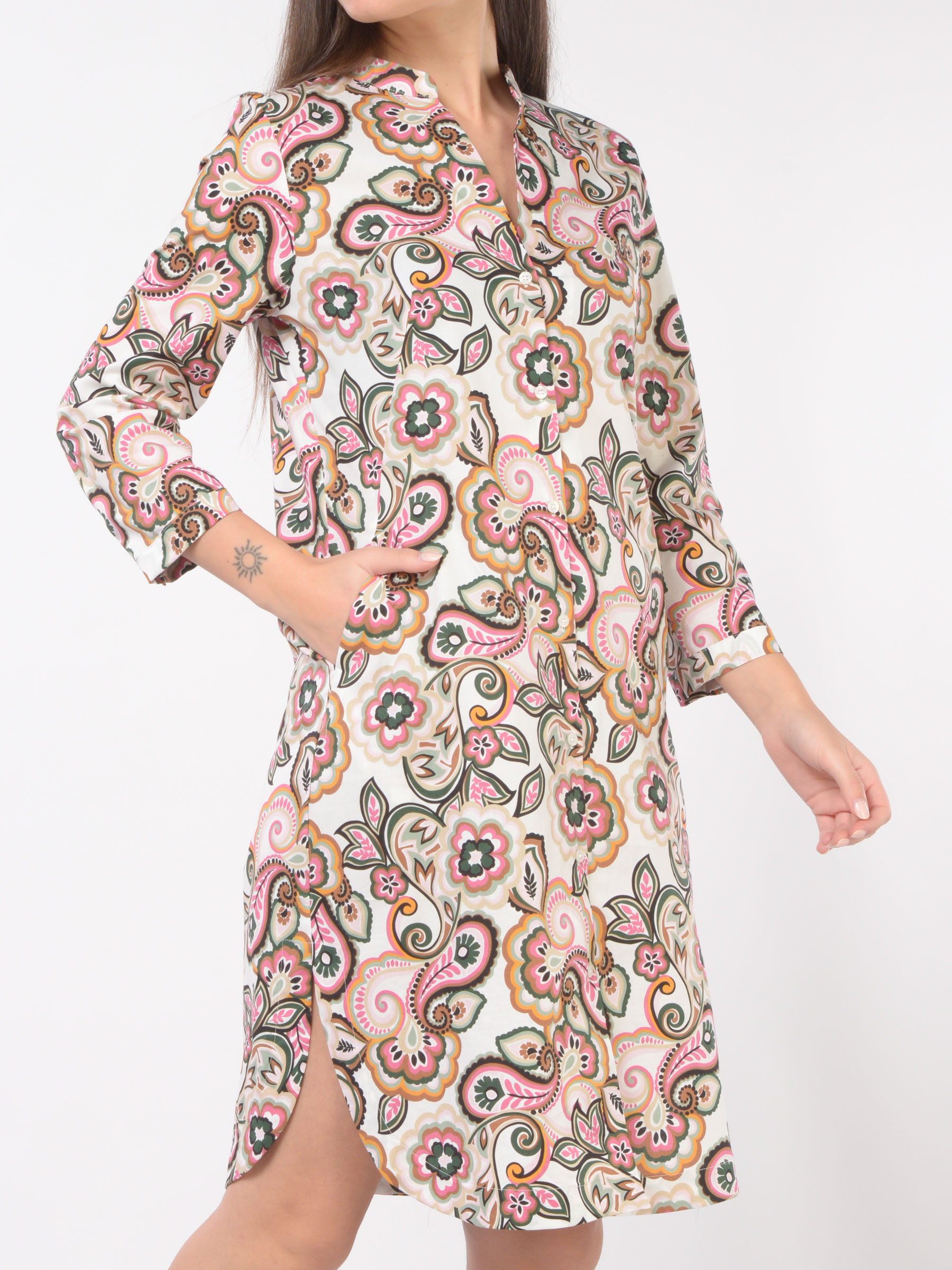 abito lungo da donna Emme By Marella chemisier a fiori