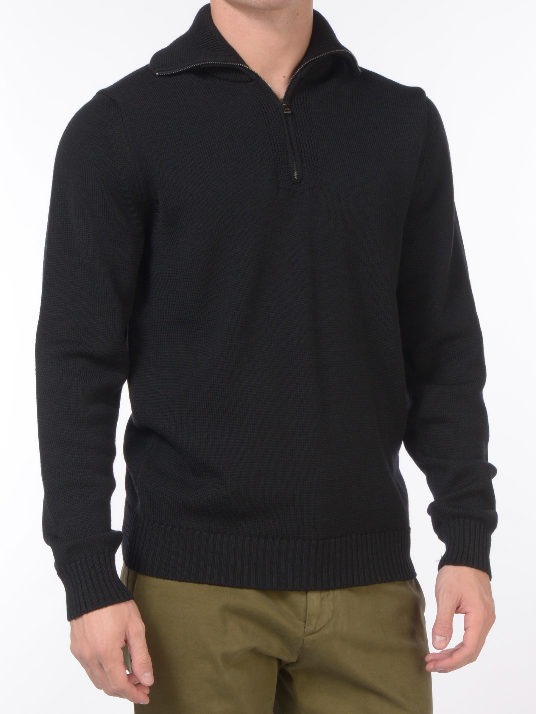 maglia da uomo Jeordies mezza zip collo alto