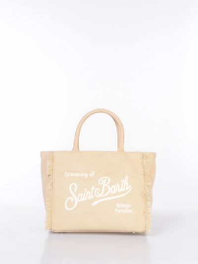 borsa a mano da donna Mc2 Saint Barth Medium in feltro di misto lana