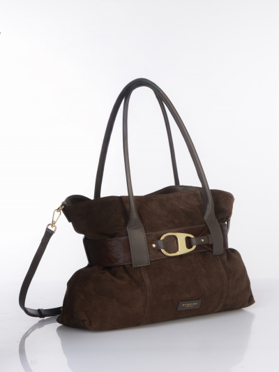 borsa a mano da donna My Best Bag in vera pelle con cintura