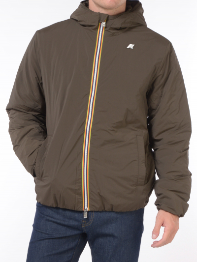 giubbino da uomo K Way jack plain warm