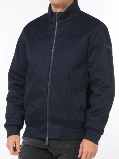 giubbino da uomo Unity in tricot con logo