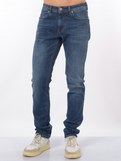 jeans da uomo Rehash cinque tasche stone washed