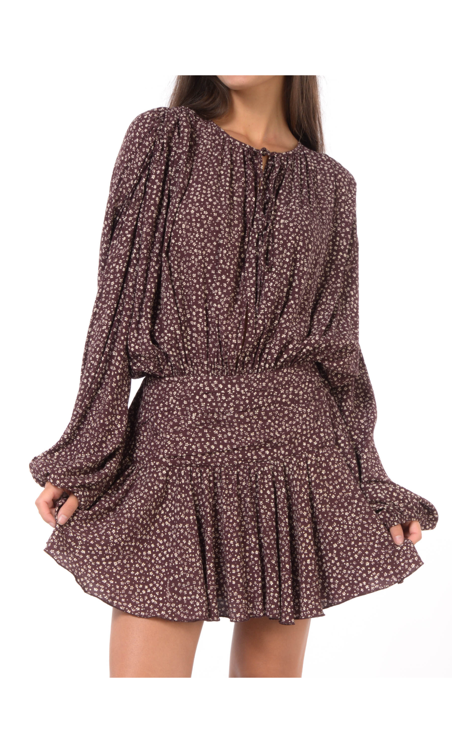 abito corto da donna Aniye By Puffy a fantasia a fiori