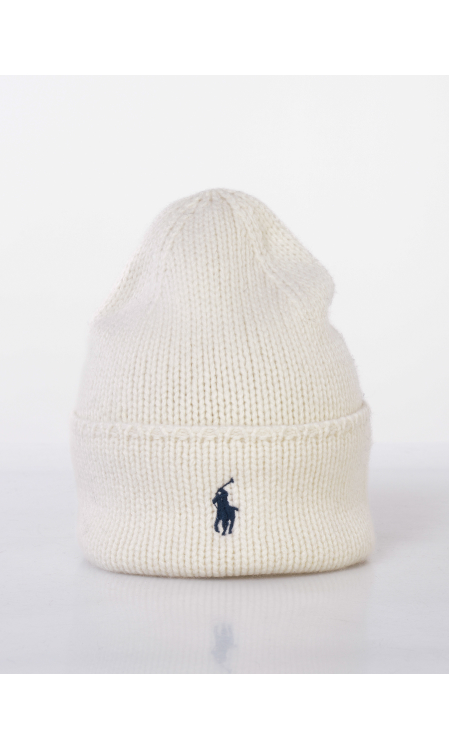 berretto da donna Ralph Lauren in lana con logo