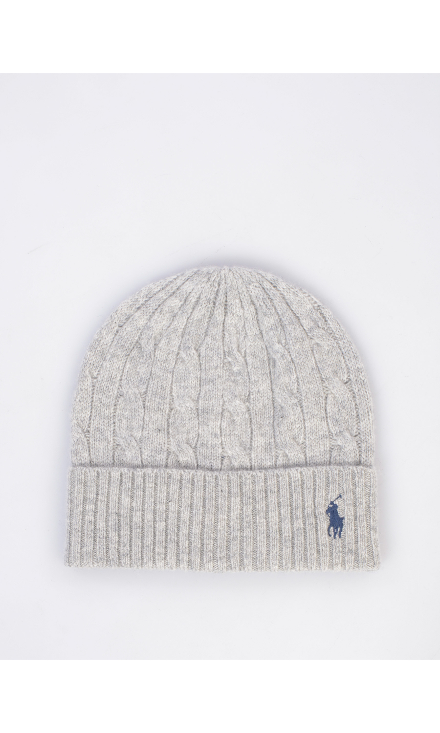 berretto da donna Ralph Lauren in lana e cachemire a trecce