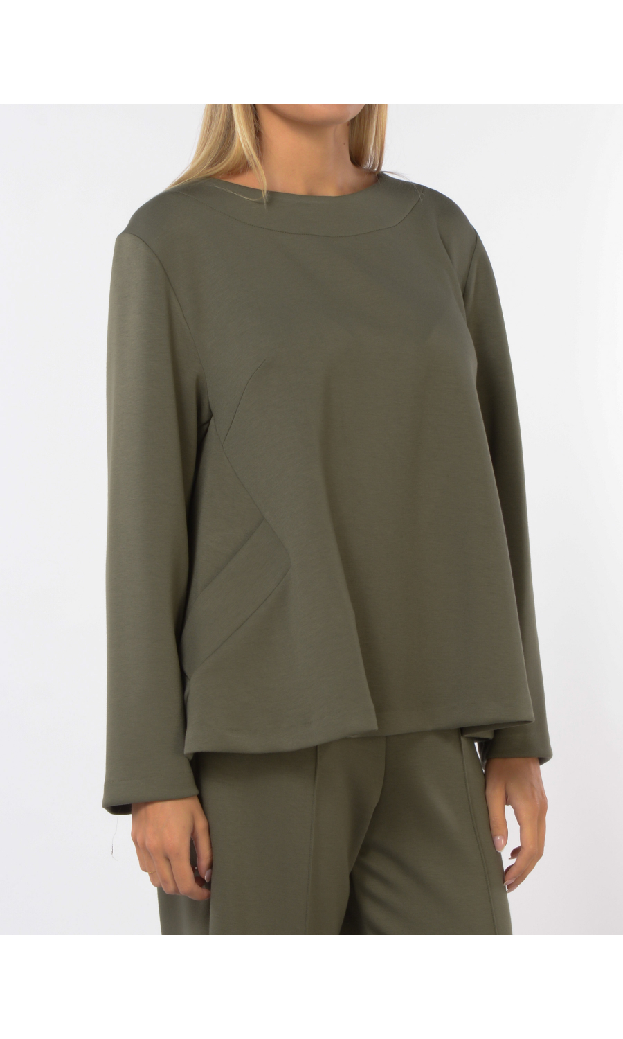 blusa da donna Meimeij in jersey con tasche