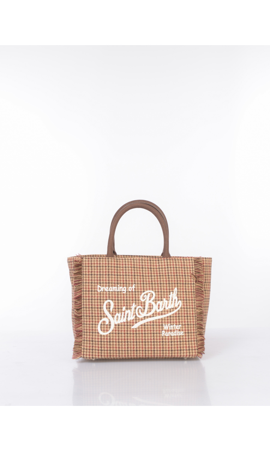 borsa a mano da donna Mc2 Saint Barth Medium a fantasia check