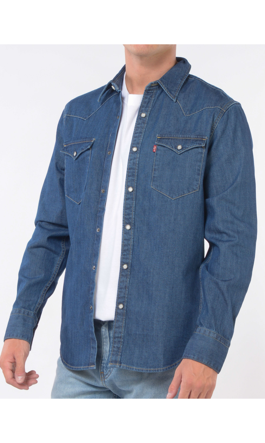 camicia da uomo Levi's® texana in jeans