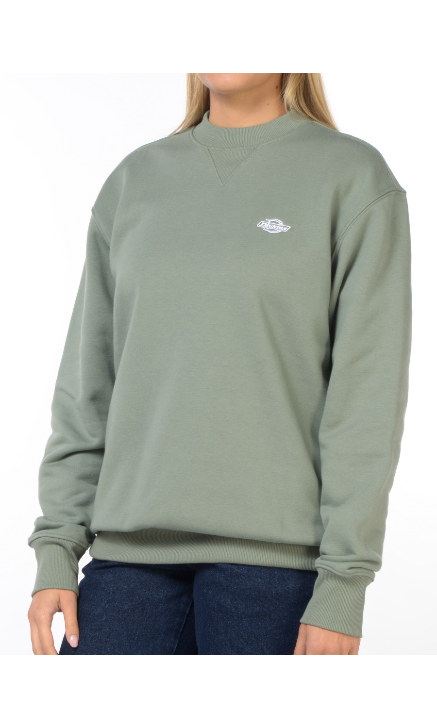 felpa da donna Dickies girocollo con logo