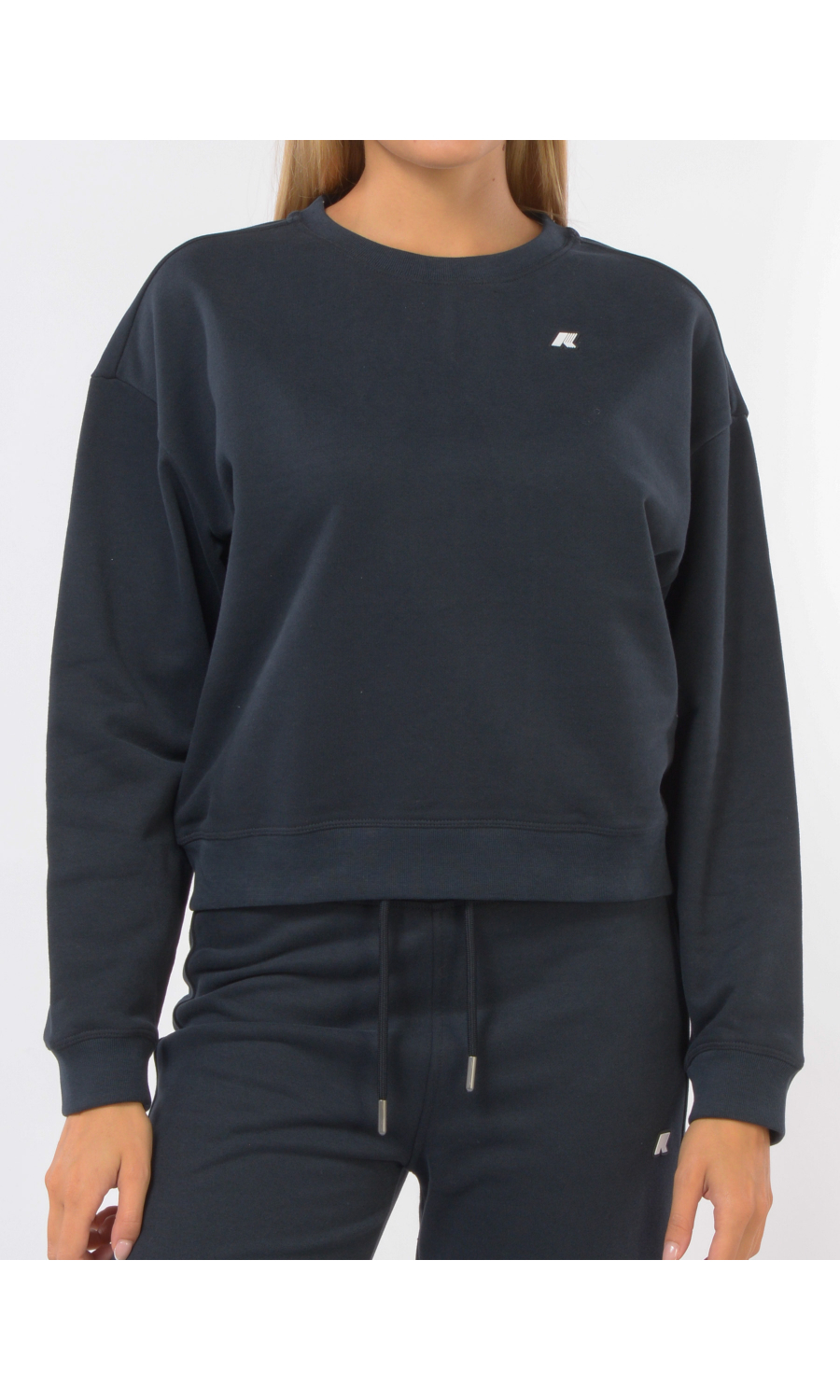 felpa da donna K Way boxy a girocollo