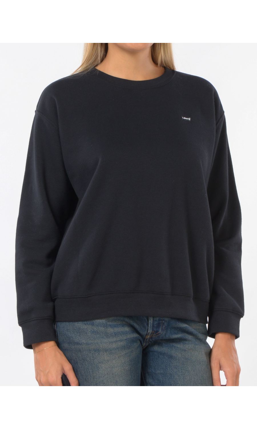 felpa da donna Levi's® girocollo con logo