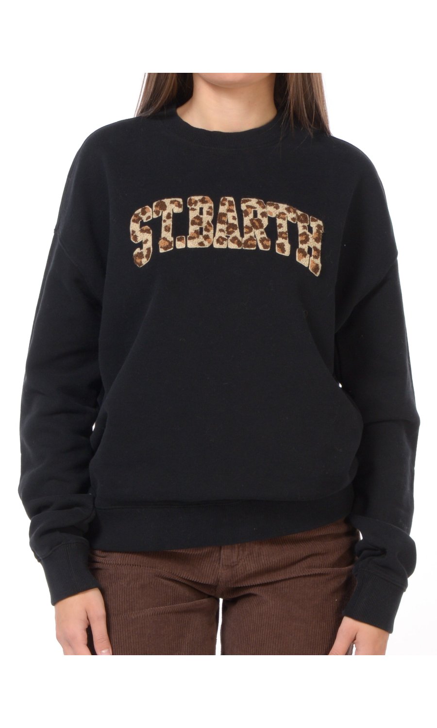 felpa da donna Mc2 Saint Barth girocollo logo