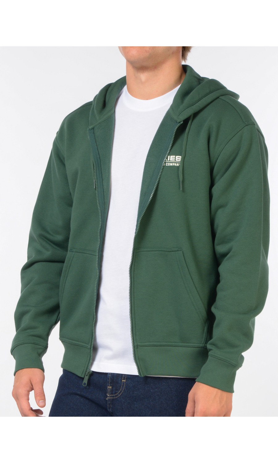 felpa da uomo Dickies con zip maxi stampa