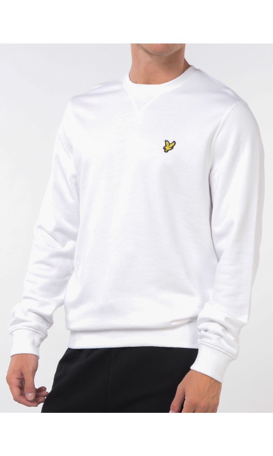 felpa da uomo Lyle&Scott girocollo con logo