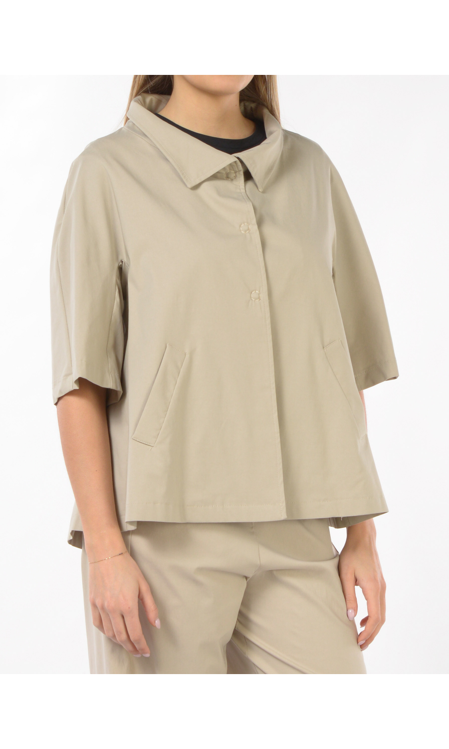 giacca da donna Jurere in tessuto tecnico a manica corta