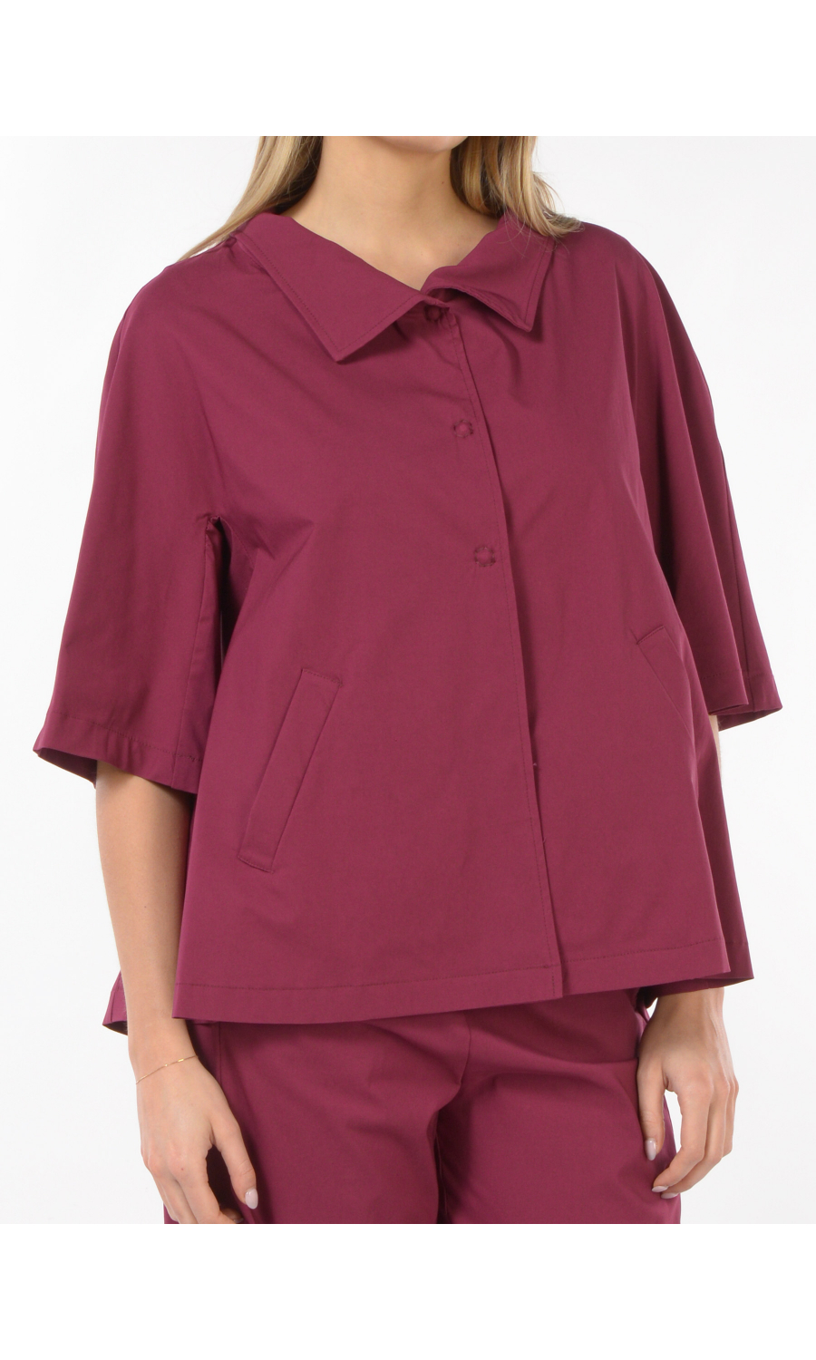 giacca da donna Jurere in tessuto tecnico a manica corta