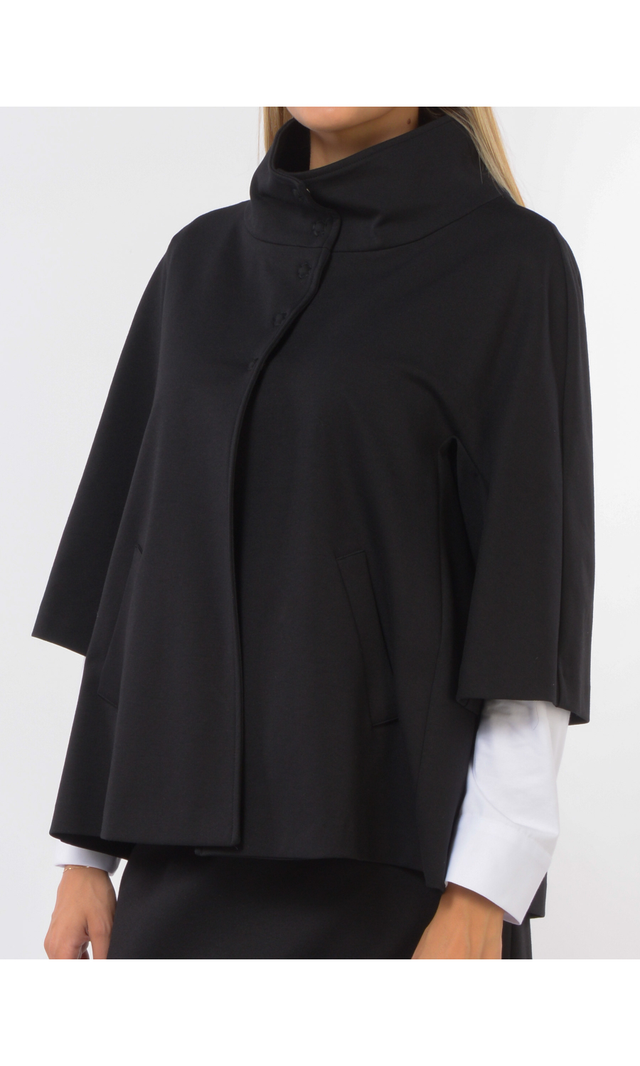 giacca da donna Jurere in jersey con collo a cratere