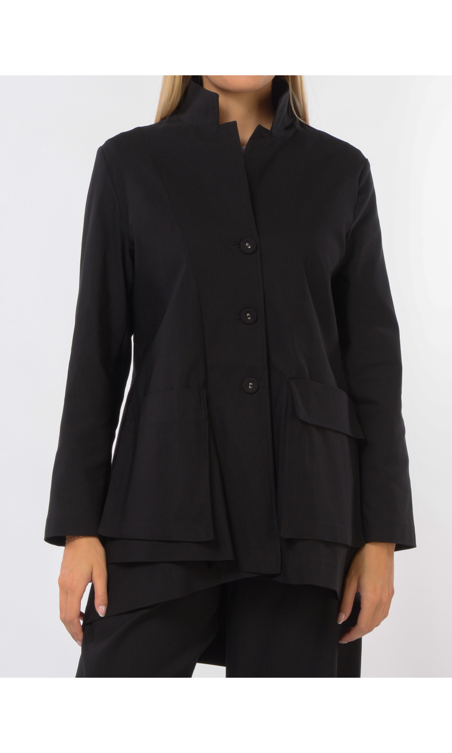 giacca da donna Jurere con tasche e pannello sul fondo