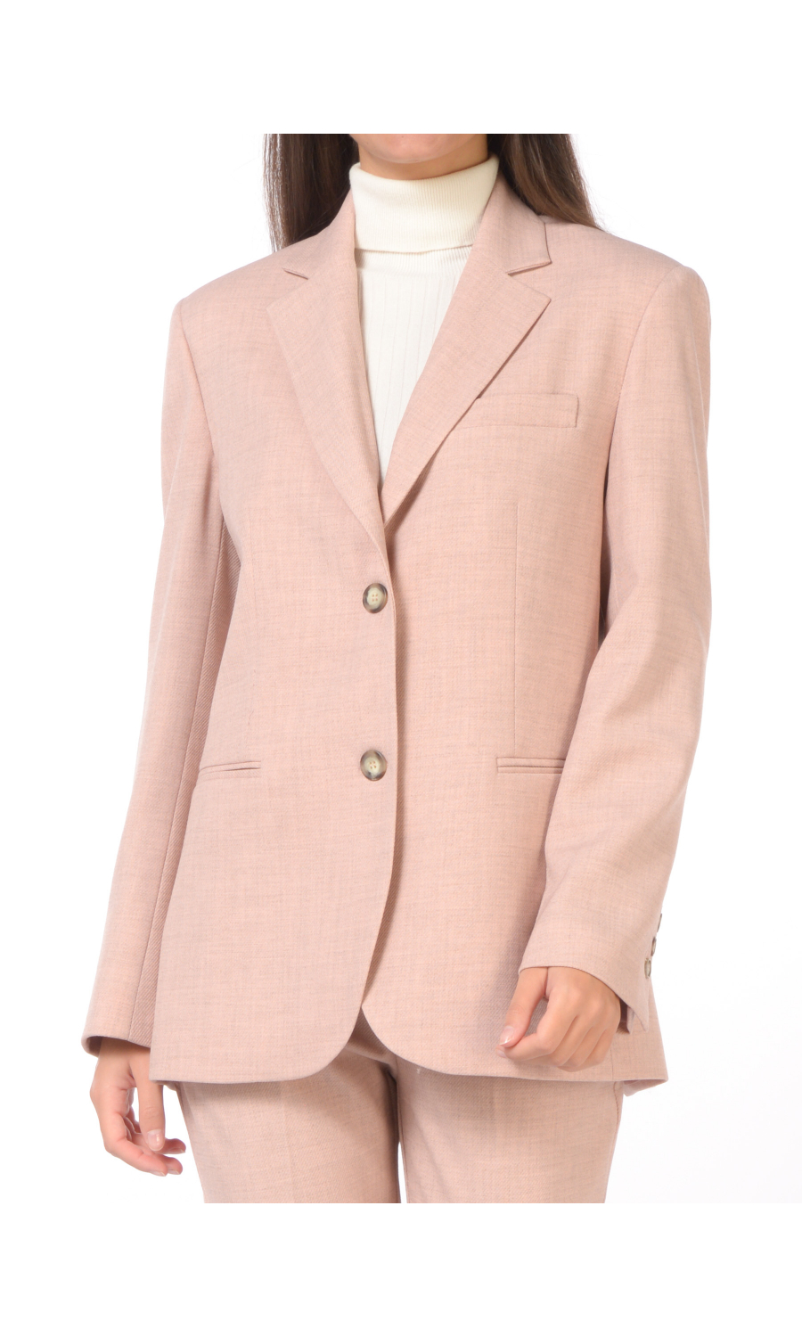 giacca da donna Liu Jo effetto riga a monopetto