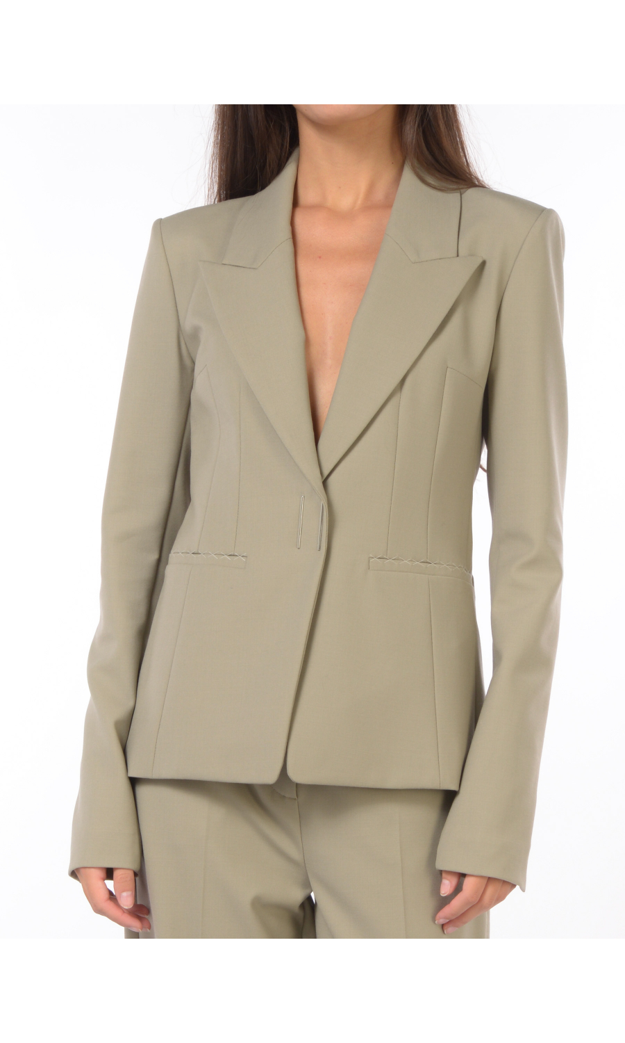 giacca da donna Patrizia Pepe punta lancia con applicazioni