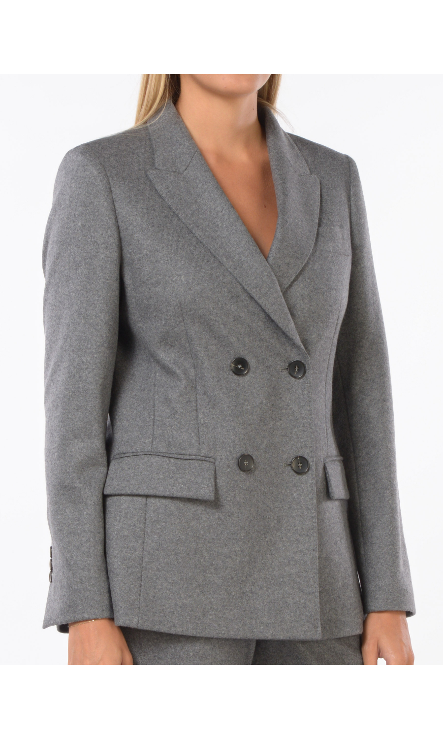 giacca da donna Seventy in lana a doppiopetto