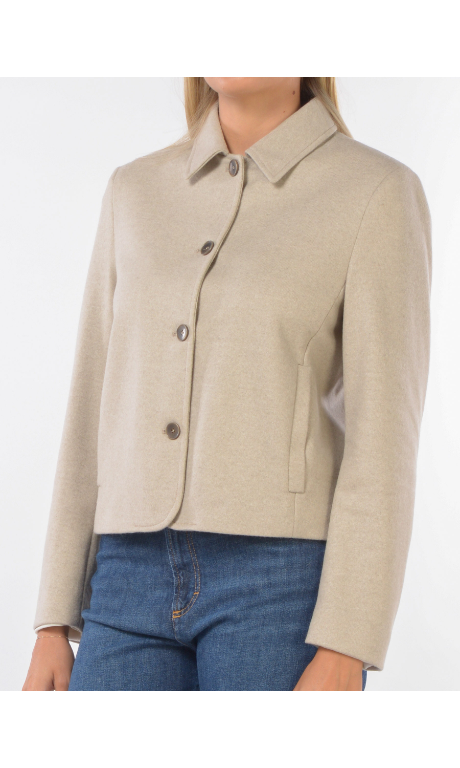 giacca da donna Seventy in lana con bottoni