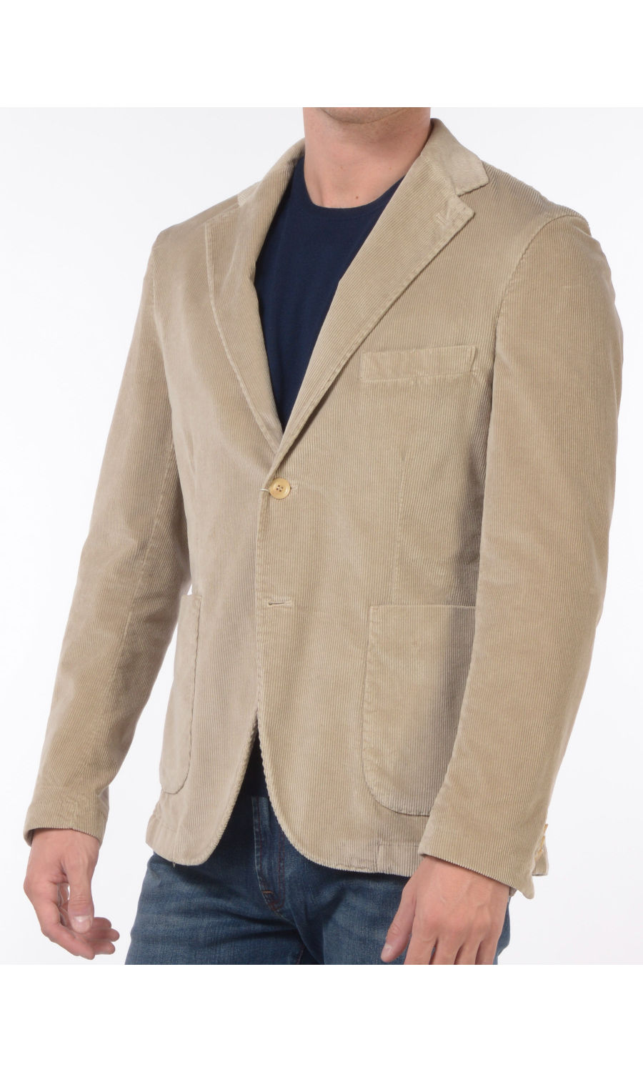 giacca da uomo Roncastyle sfoderata in velluto