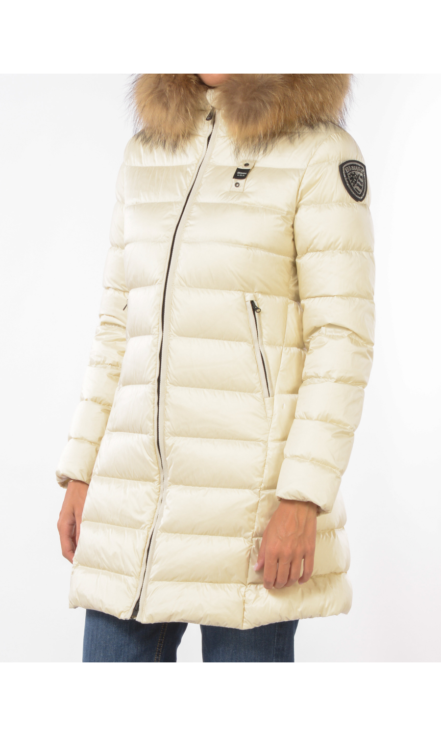 giaccone da donna Blauer U.S.A. Kristin con cappuccio con pelliccia