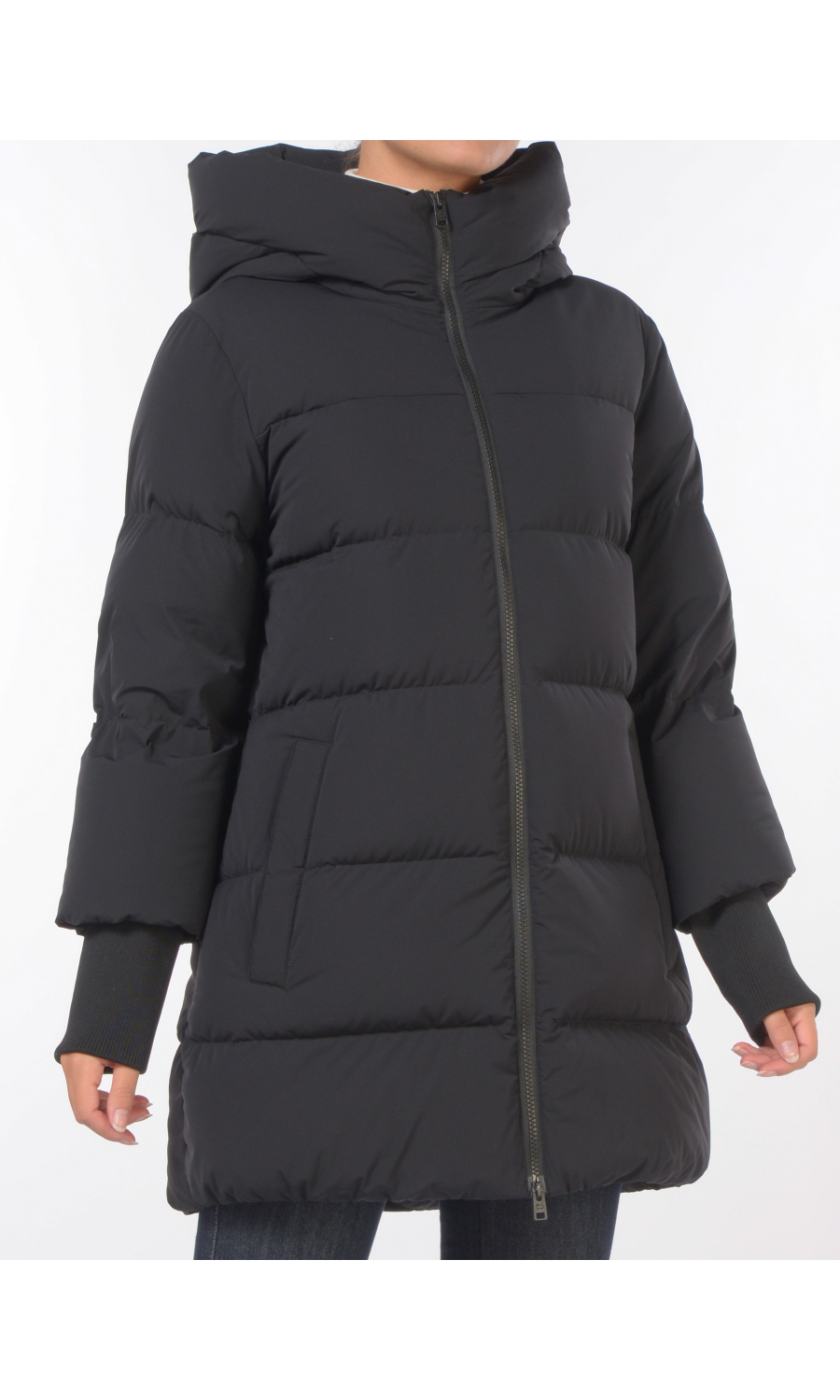 giaccone da donna Woolrich Cloud Madison con finitura opaca