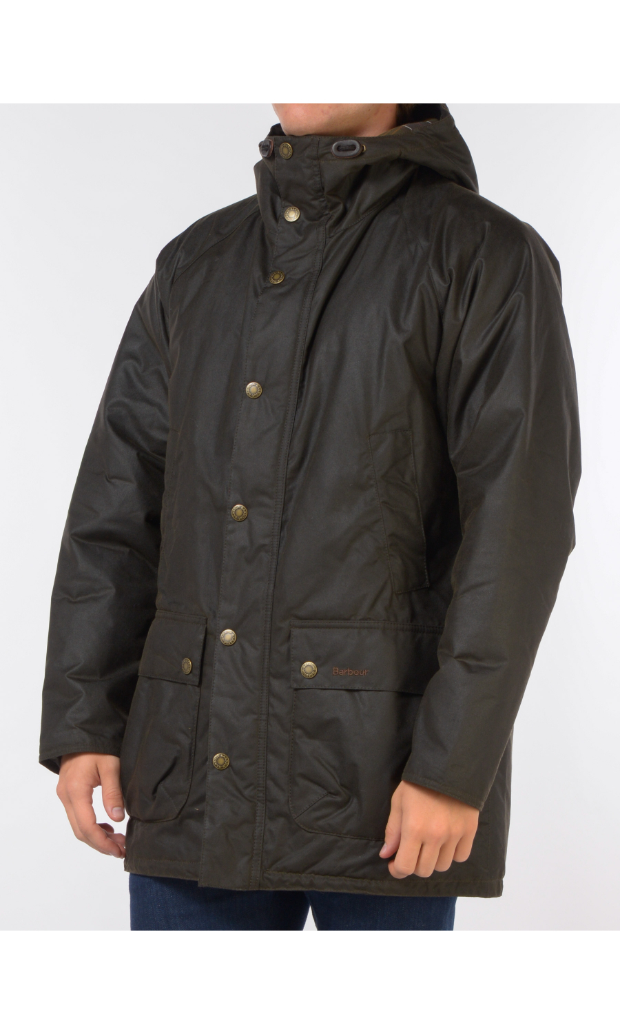 giaccone da uomo Barbour bedale wax parka