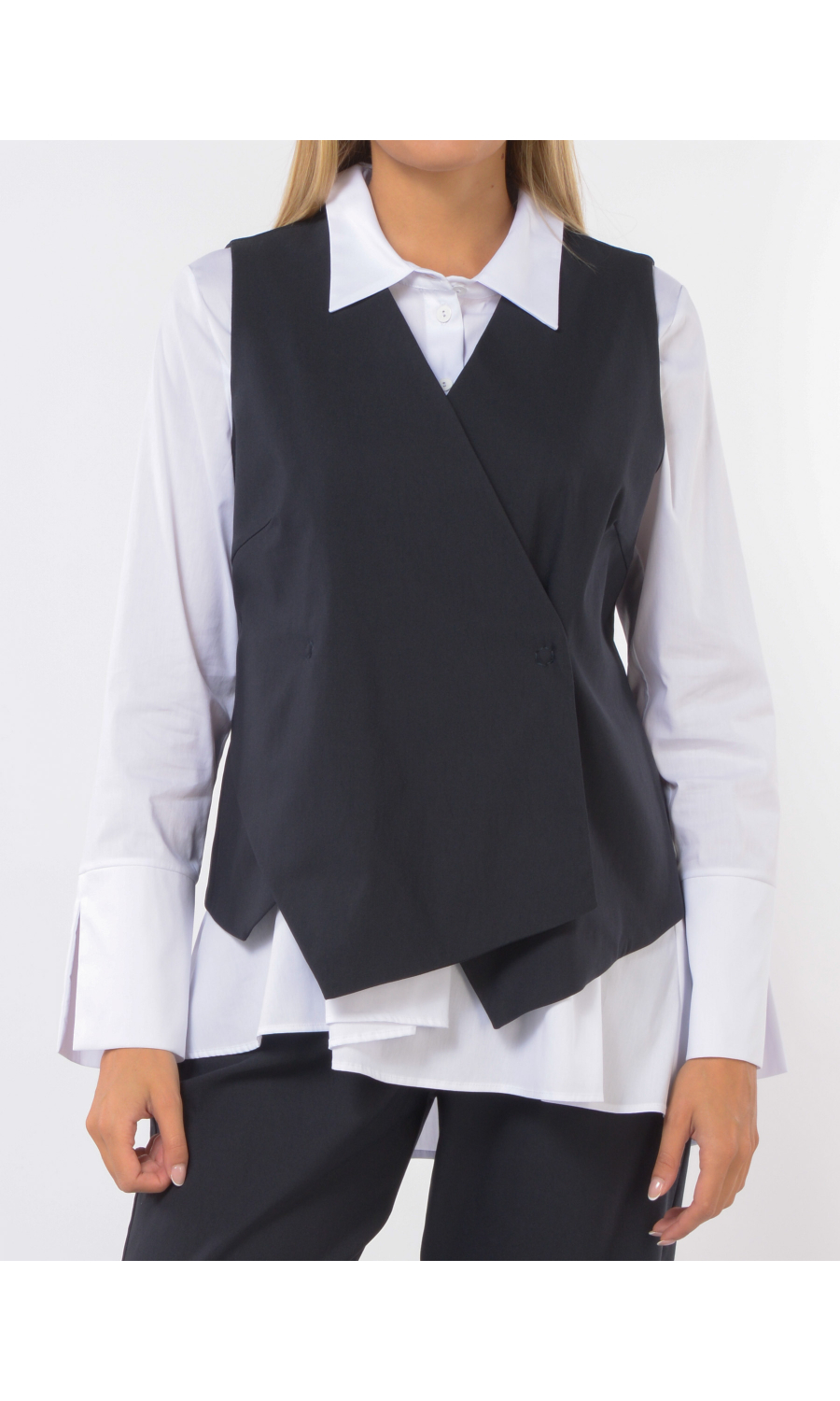 gilet da donna Jurere in tessuto tecnico con punte