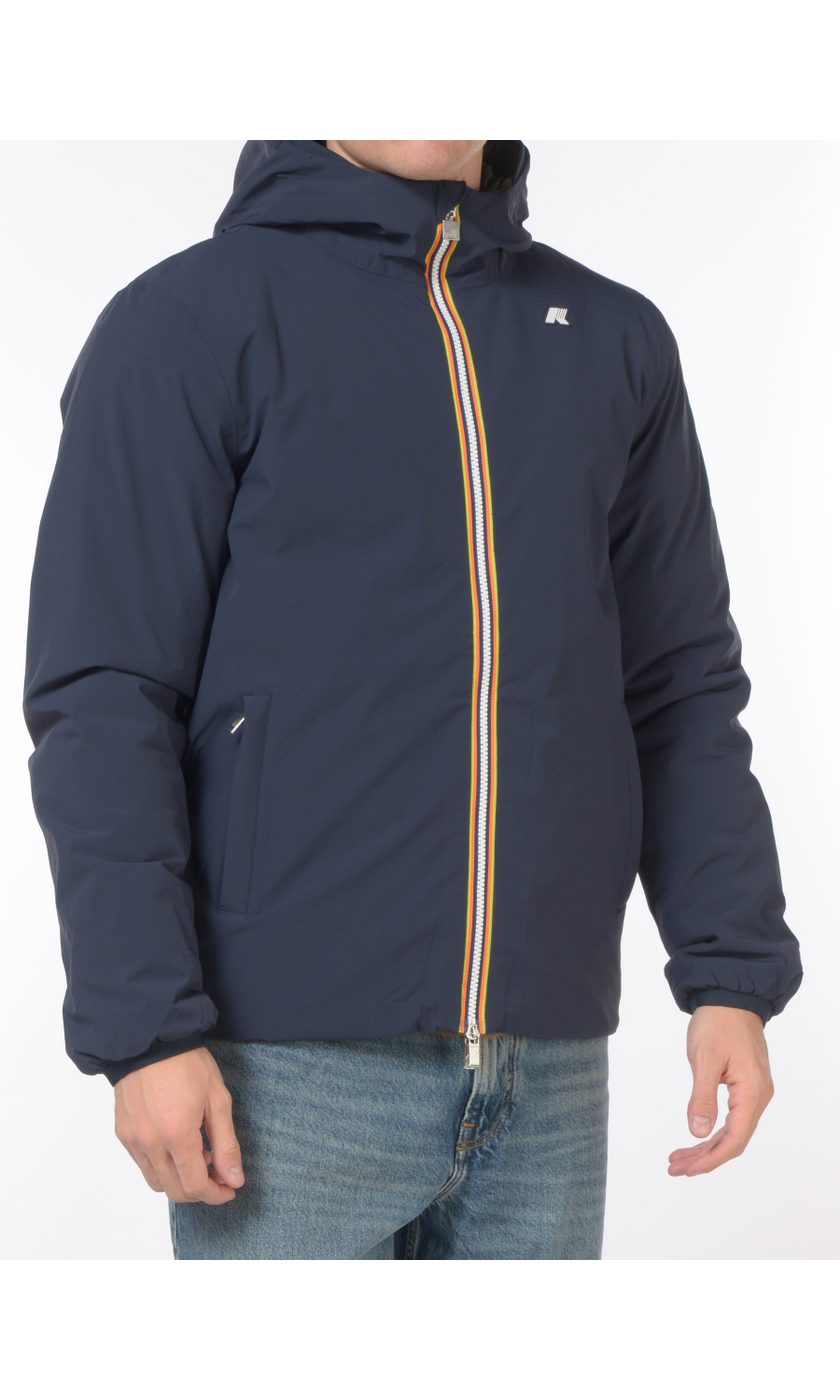 giubbino da uomo K Way jack st warm double