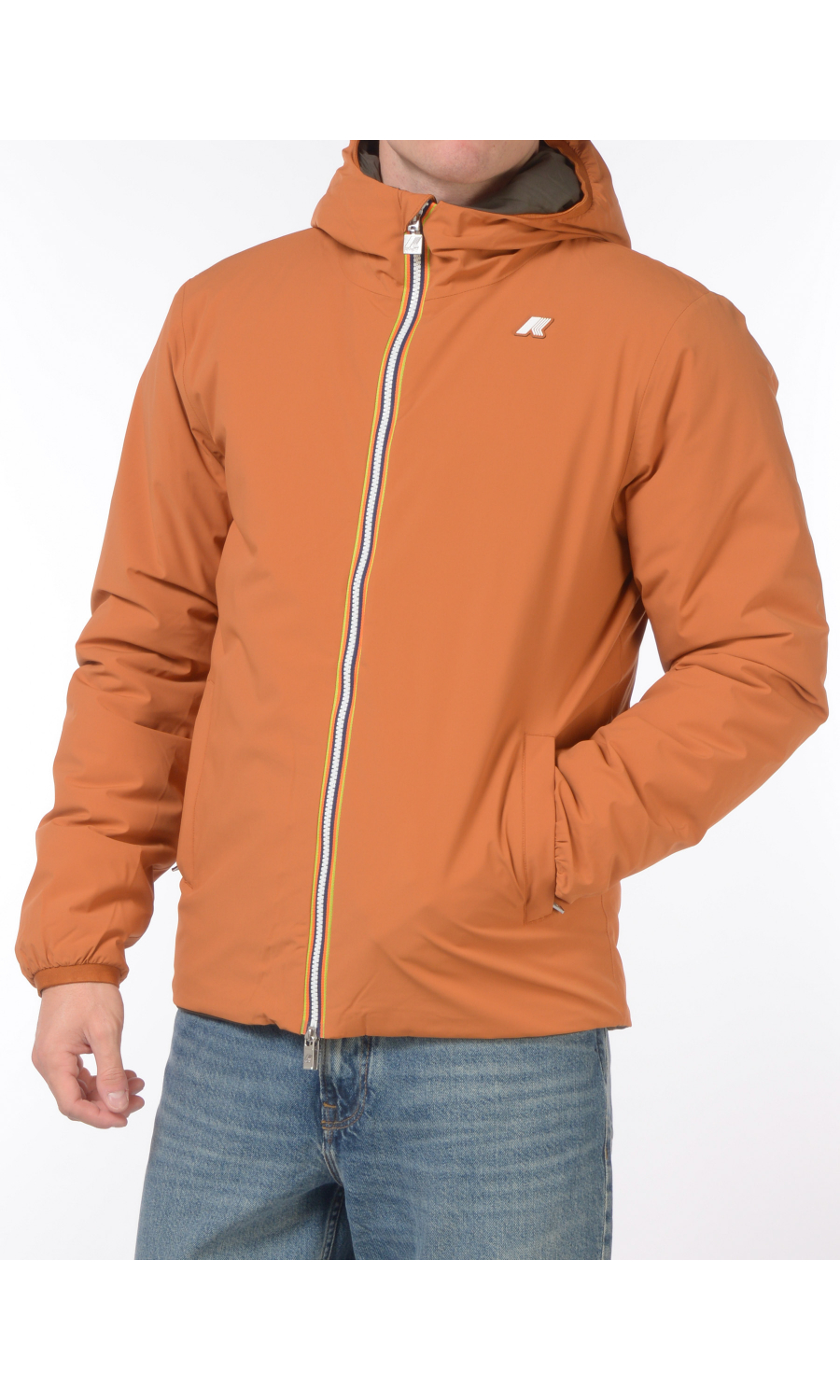 giubbino da uomo K Way jack st warm double