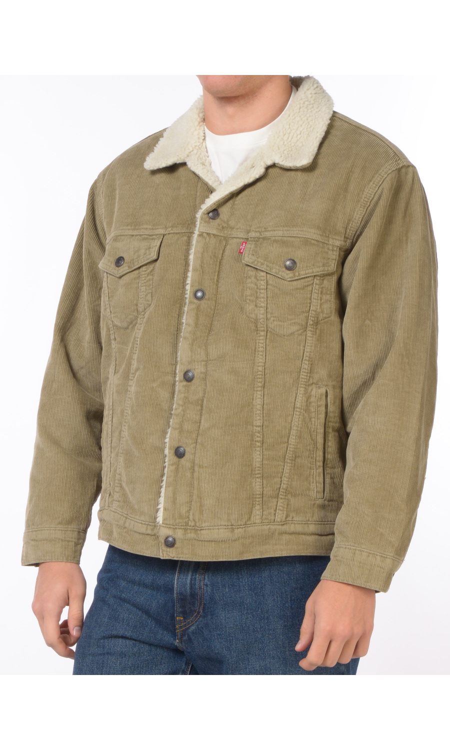 giubbino da uomo Levi's® in velluto teddy