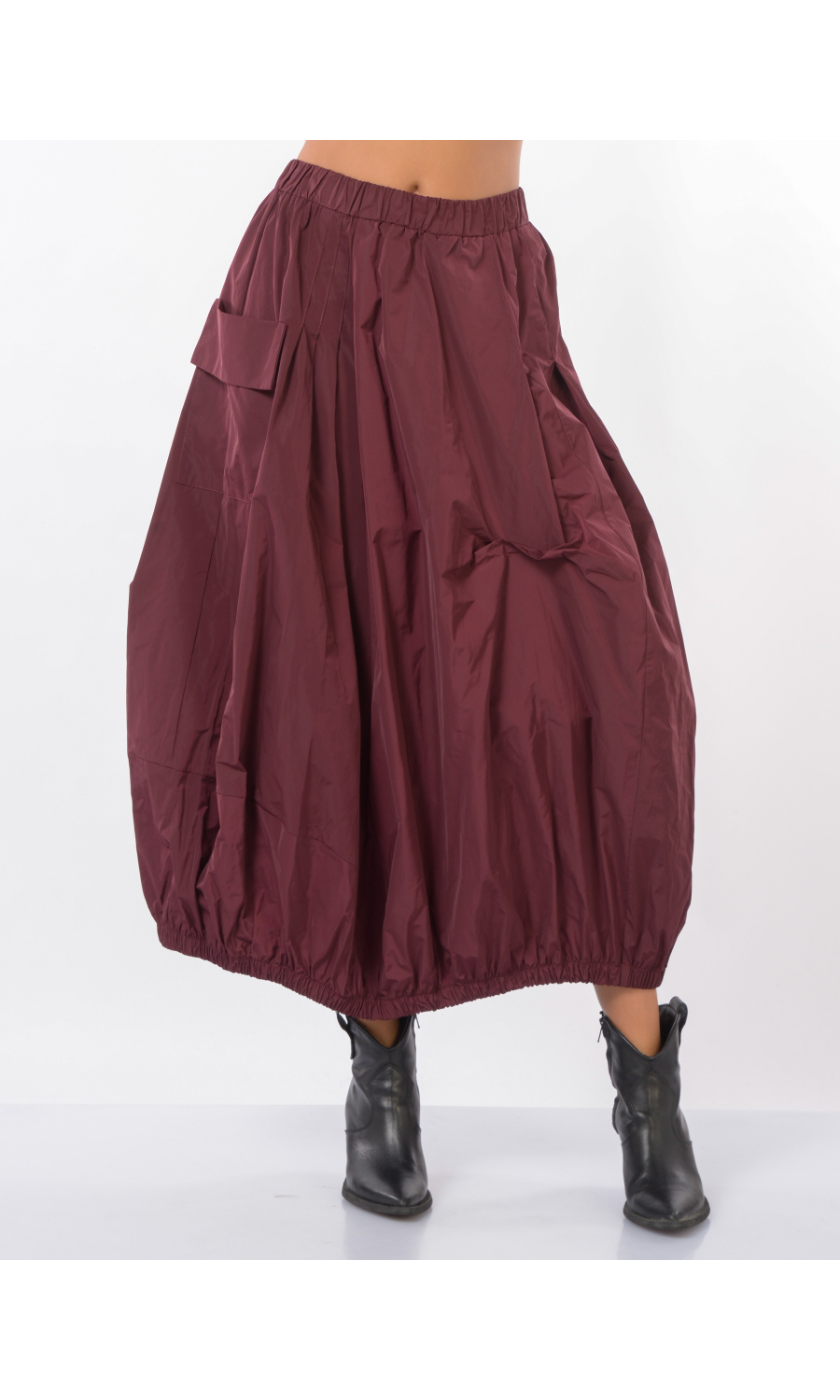 gonna lunga da donna Jurere a palloncino con elastico