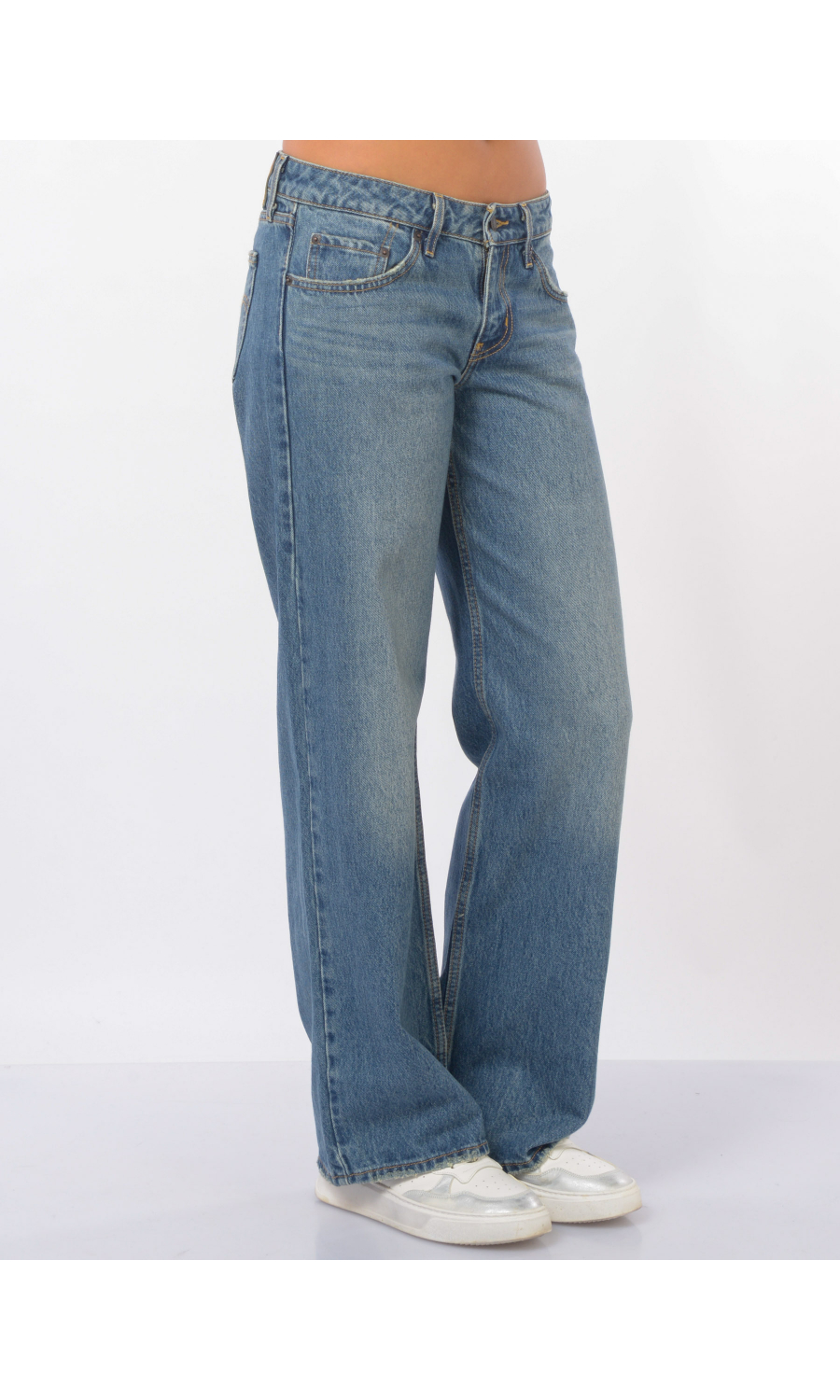 jeans da donna Levi's® Low Loose effetto used