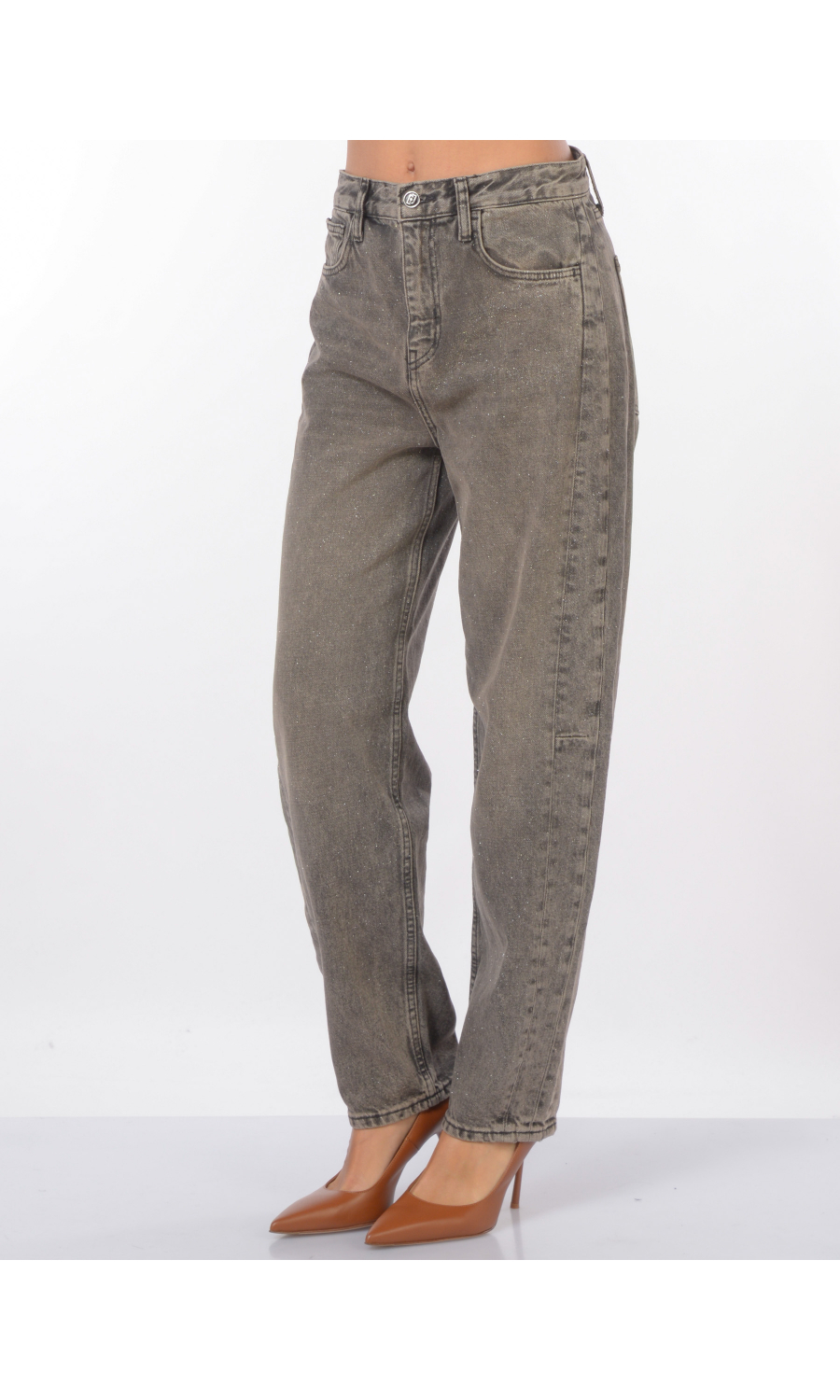 jeans da donna Liu Jo con glitter e cuciture