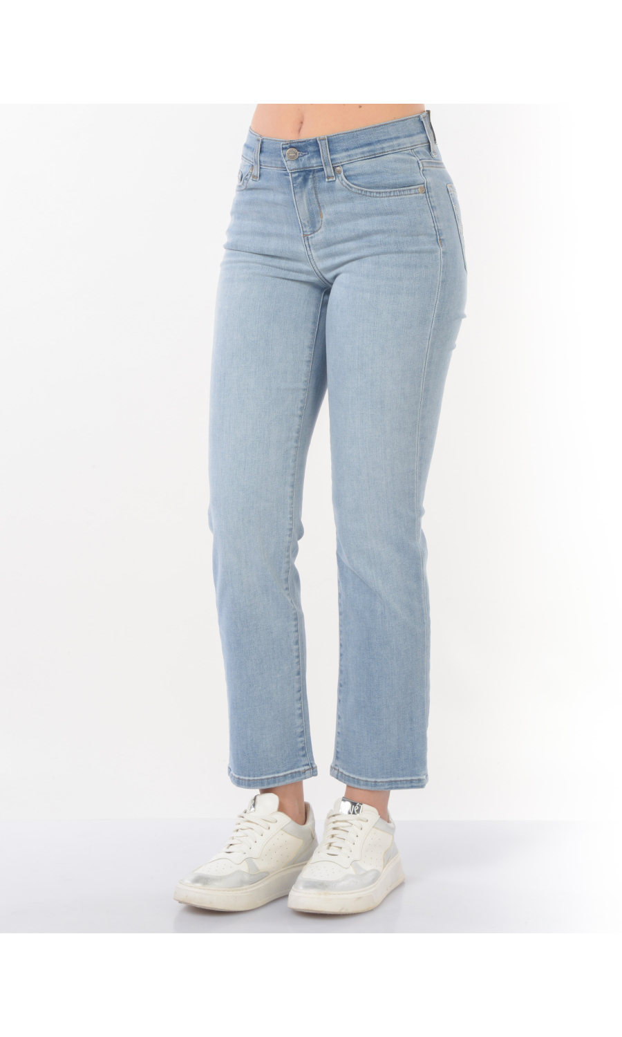 jeans da donna Liu Jo Authentic Slim Ankle con strass