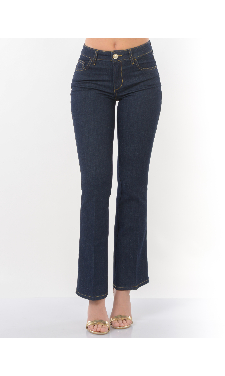 jeans da donna Liu Jo Boot cut con impunture