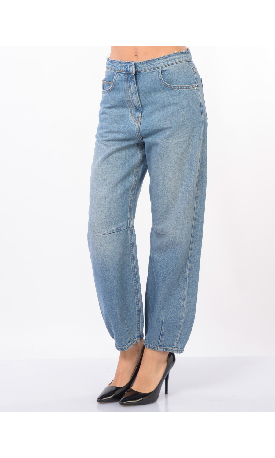 jeans da donna Patrizia Pepe baloon a vita bassa