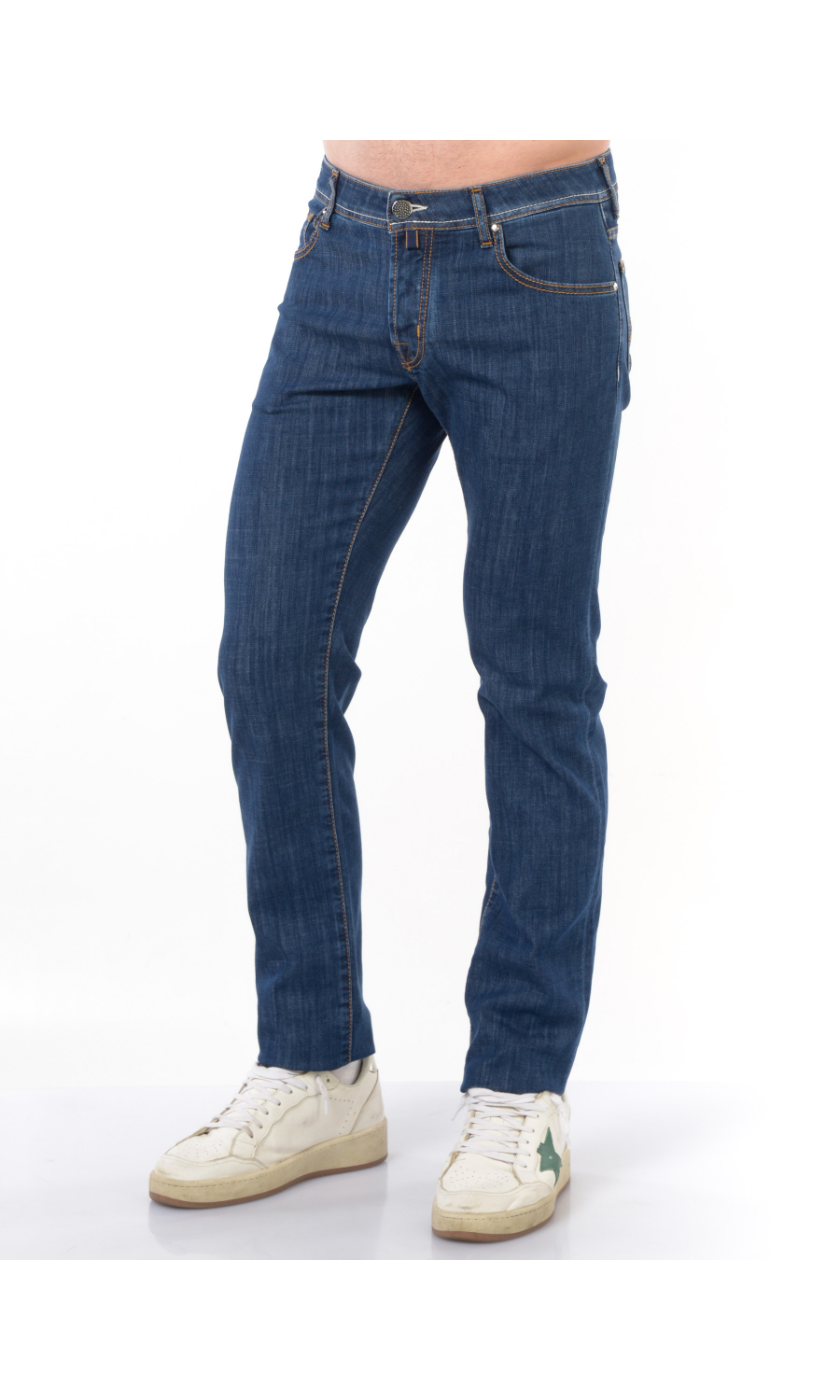 jeans da uomo Jacob Cohen Nick Slim con impunture