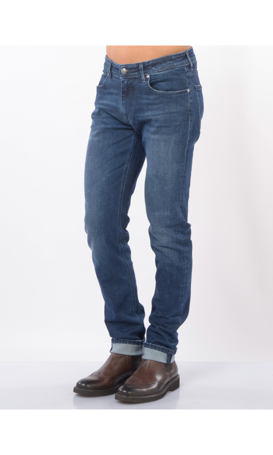jeans da uomo Rehash cinque tasche stone washed