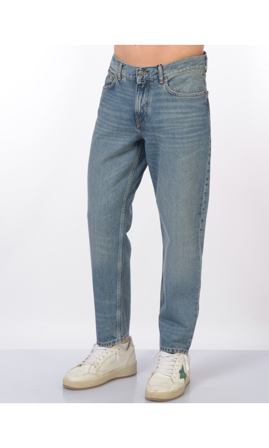 jeans da uomo Tommy Hilfiger cinque tasche stone washed