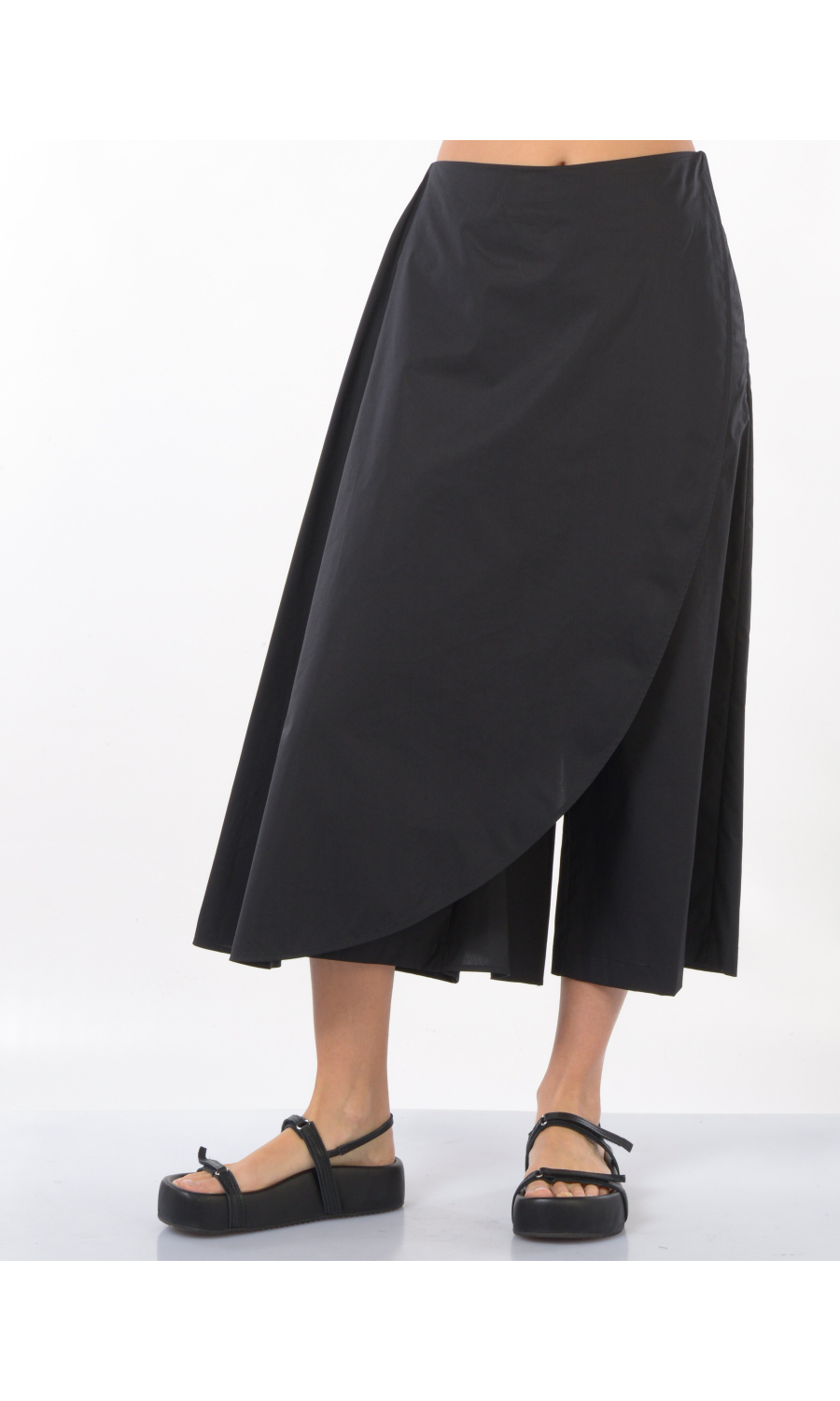 pantalone da donna Meimeij effetto gonna con pannello