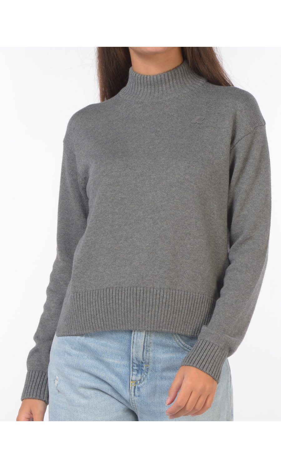 maglia da donna K Way a lupetto con logo