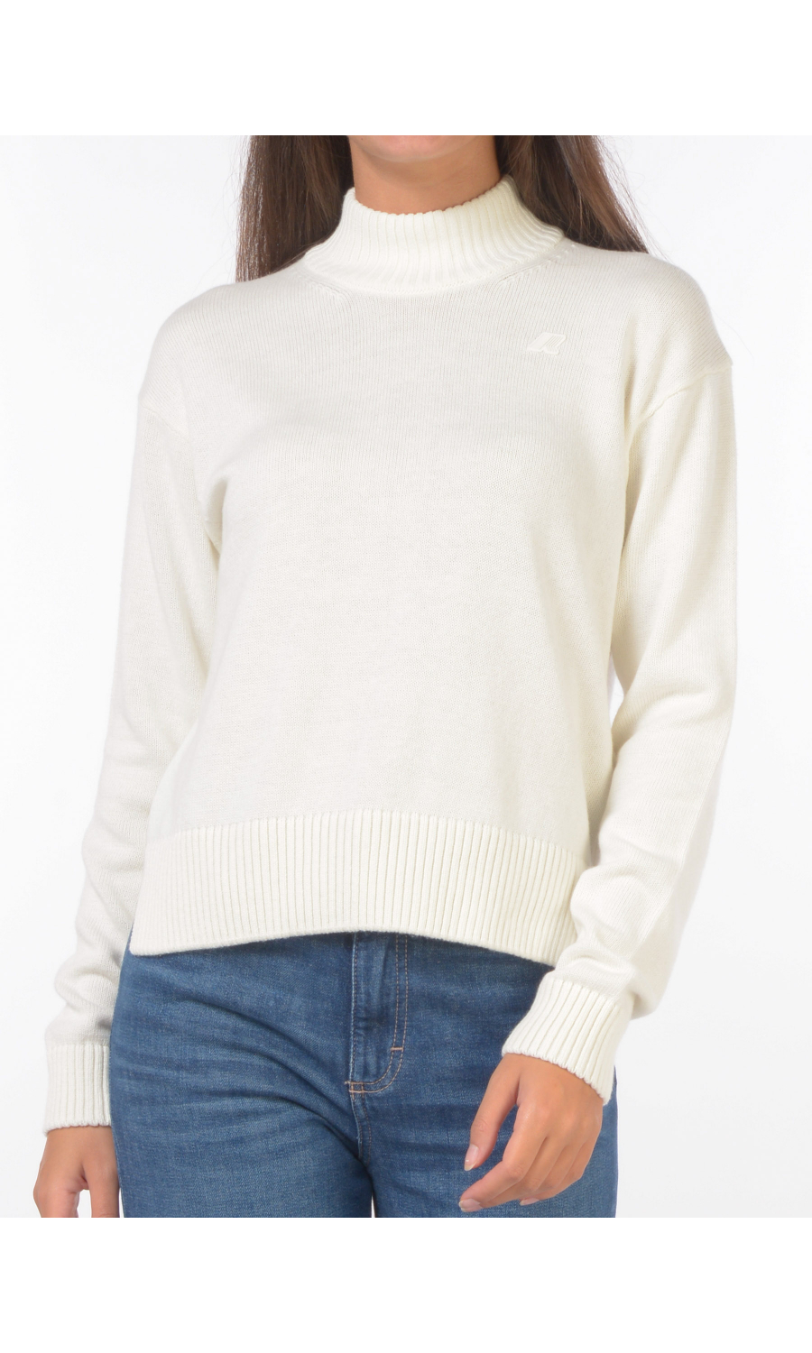 maglia da donna K Way a lupetto con logo