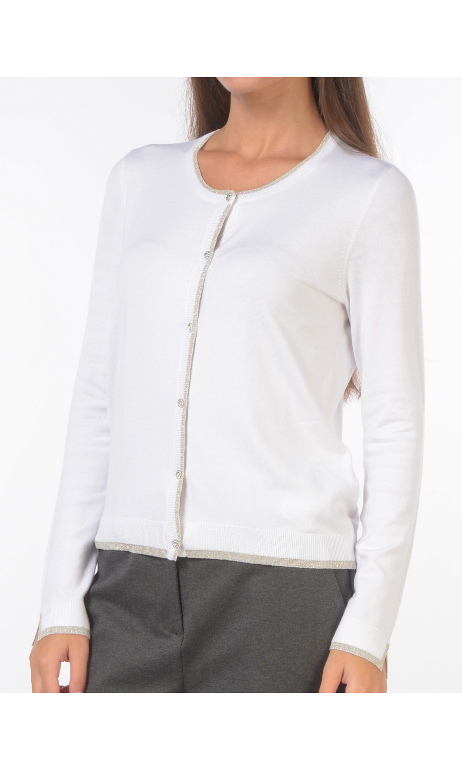 maglia da donna Liu Jo aperta con profili