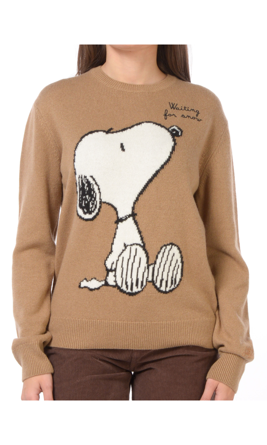 maglia da donna Mc2 Saint Barth girocollo snoopy