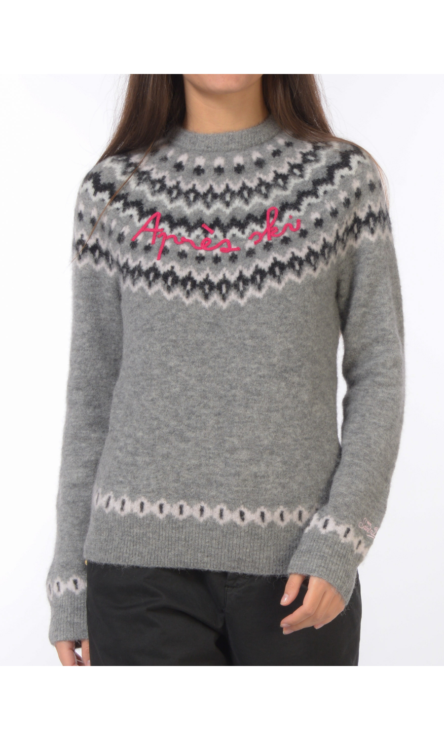 maglia da donna Mc2 Saint Barth girocollo apres ski